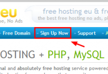 【FREEHOSTINGEU.com】200M磁盘空间4G月流量免费PHP空间申请使用教程-沃园