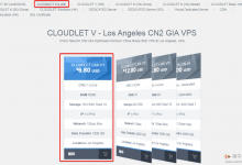 GigsGigsCloud美国低配便宜CN2 GIA VPS补货,1核512M 1G带宽 $70/年-沃园